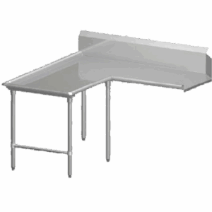 Dishtable, clean, corner, 60" x 108"  John Boos