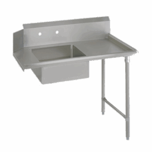 Dishtable, soiled, straight, 72" x 30"  John Boos