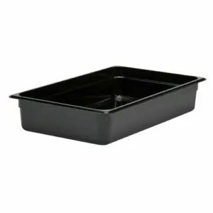 Food Pan full x 4" Black Cambro