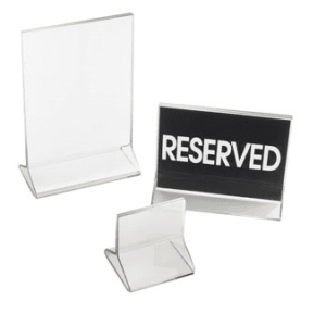 Table Tent/Card Holder, 5 1/2'' x 8 1/2''