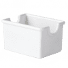 Sugar Caddy, plastic, white