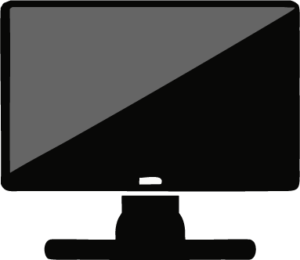 Computer monitor icon representing restaurant technology and point-of-sale systems.